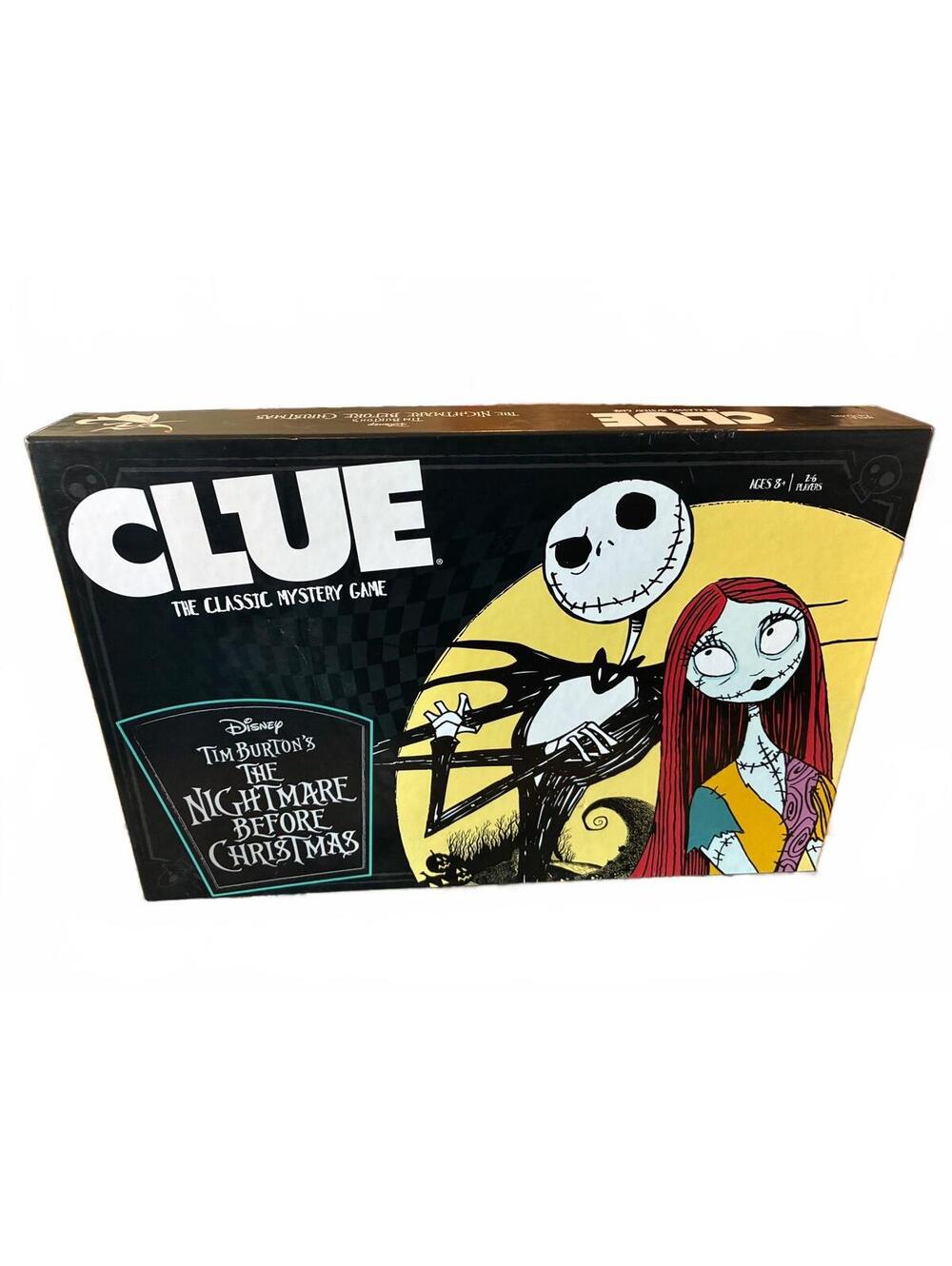 Clue Disney Tim Burton's The Nightmare Before Christmas Edition Board Game
